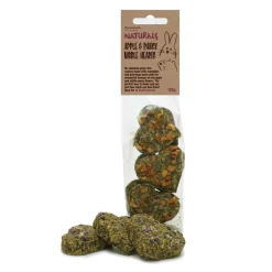 Rosewood Kanin Herkut|Hamsterin Herkut*Omena- ja orvokkisydämet , 120 g