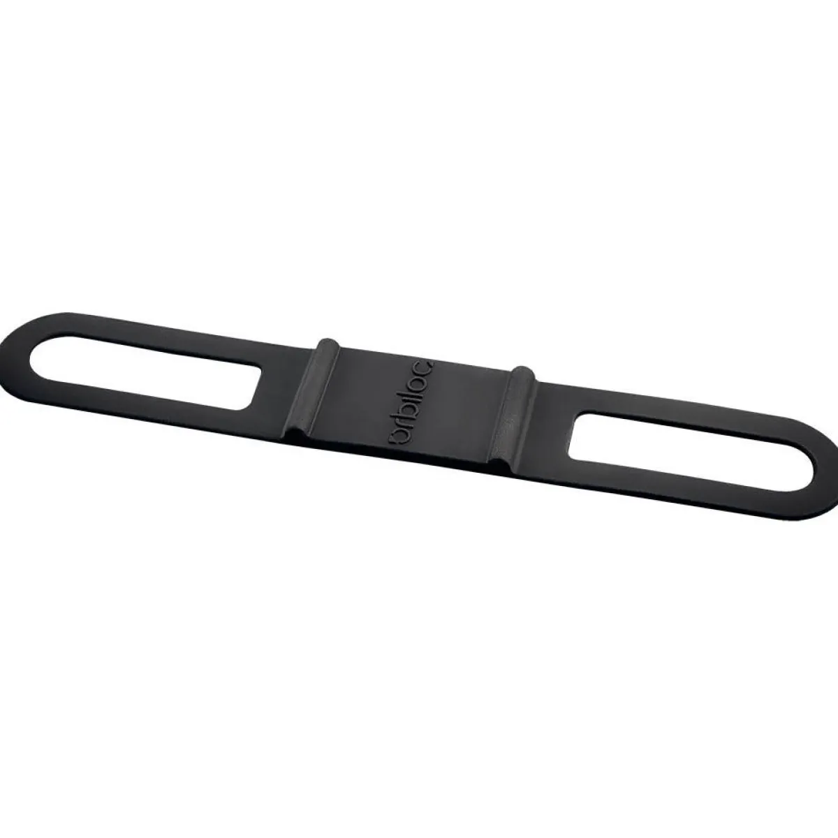Orbiloc Koiran Valot*Dual Rubber strap, kiinnityslenkki Musta