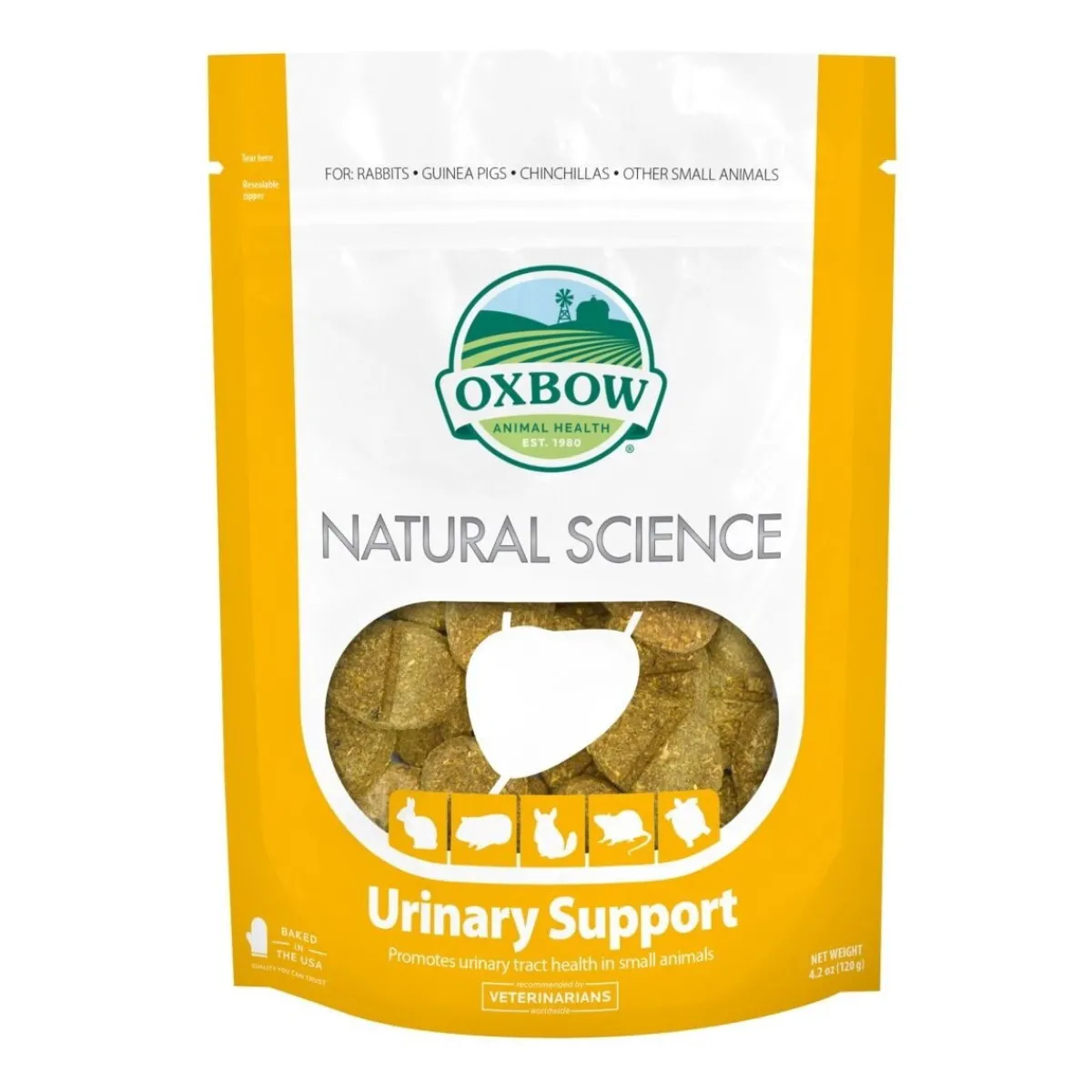 Oxbow Gerbiilin Hoito|Rotan Hoito*Natural science urinary support 120g