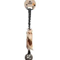 Ozami Koiran Vetolelut*Play-N-Tug Faux Fur vetolelu verkkopallolla 65 cm