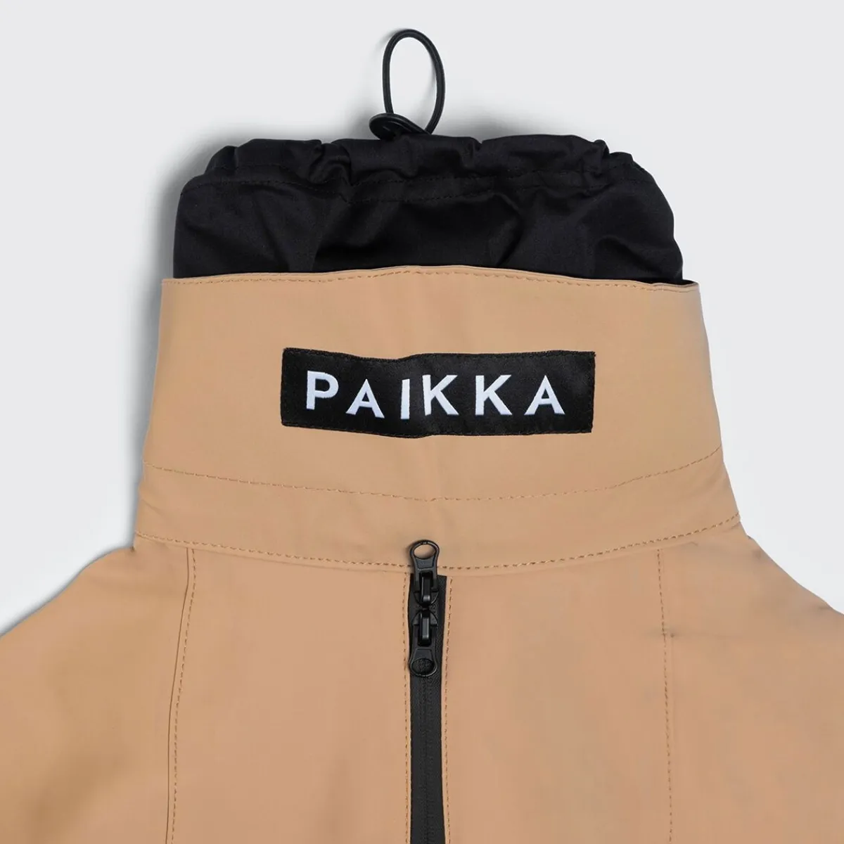 PAIKKA Heijastavat Koiran Vaatteet|Koiran Heijastimet Ja Valot*koiran sadetakki, heijastava taupe