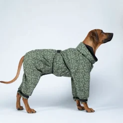 PAIKKA Heijastavat Koiran Vaatteet|Koiran Heijastimet Ja Valot*Rain Suit -sadehaalari, vihreä