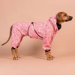 PAIKKA Koiran Haalarit|Koiran Vaatteet*Rain Suit sadehaalari, punainen