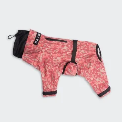PAIKKA Koiran Haalarit|Koiran Vaatteet*Rain Suit sadehaalari, punainen
