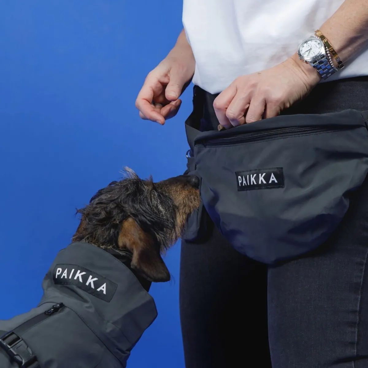 PAIKKA Makupalapussit*Visibility Treat Bag vyölaukku, dark