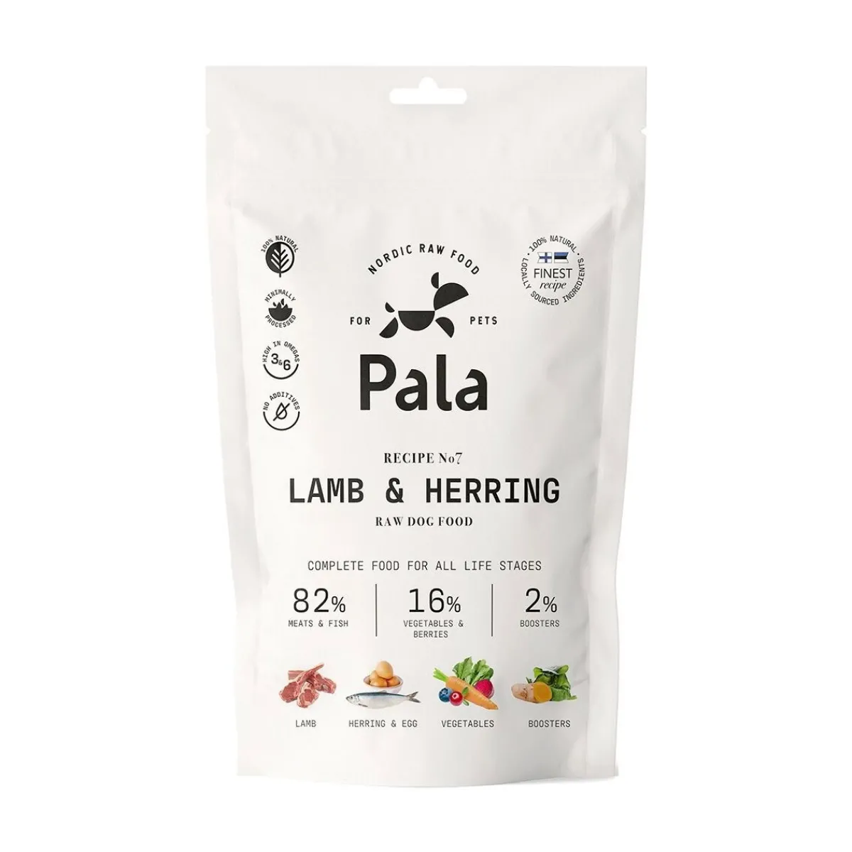 Pala Petfoods Koiran Kuivaruoka|Ruokinnan Monipuolistaminen*Pala #7 Lammas&Silli