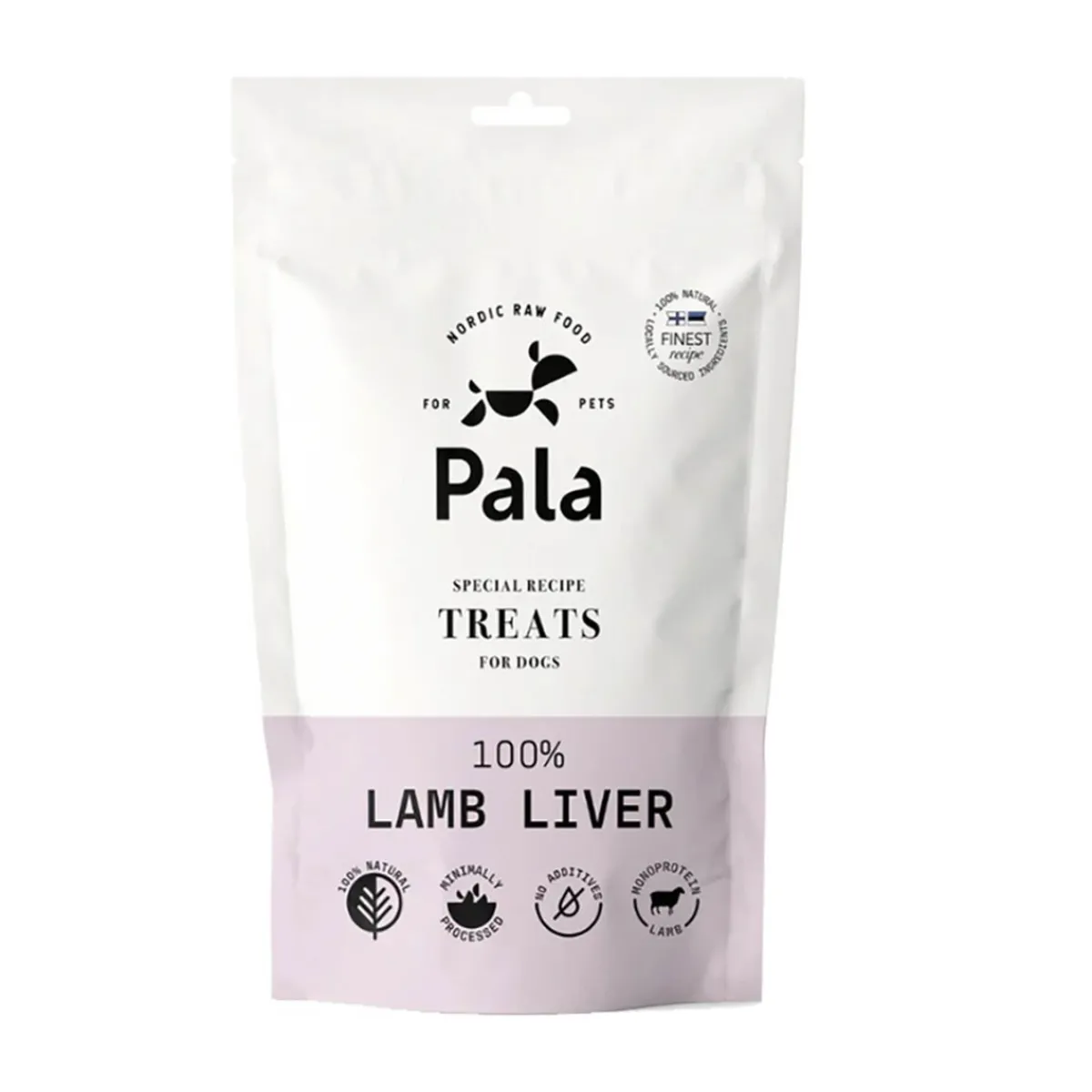 Pala Petfoods Täyslihaherkut|Pikkuherkut Ja Treeninamit*Pala 100 % Lampaanmaksa 100 g