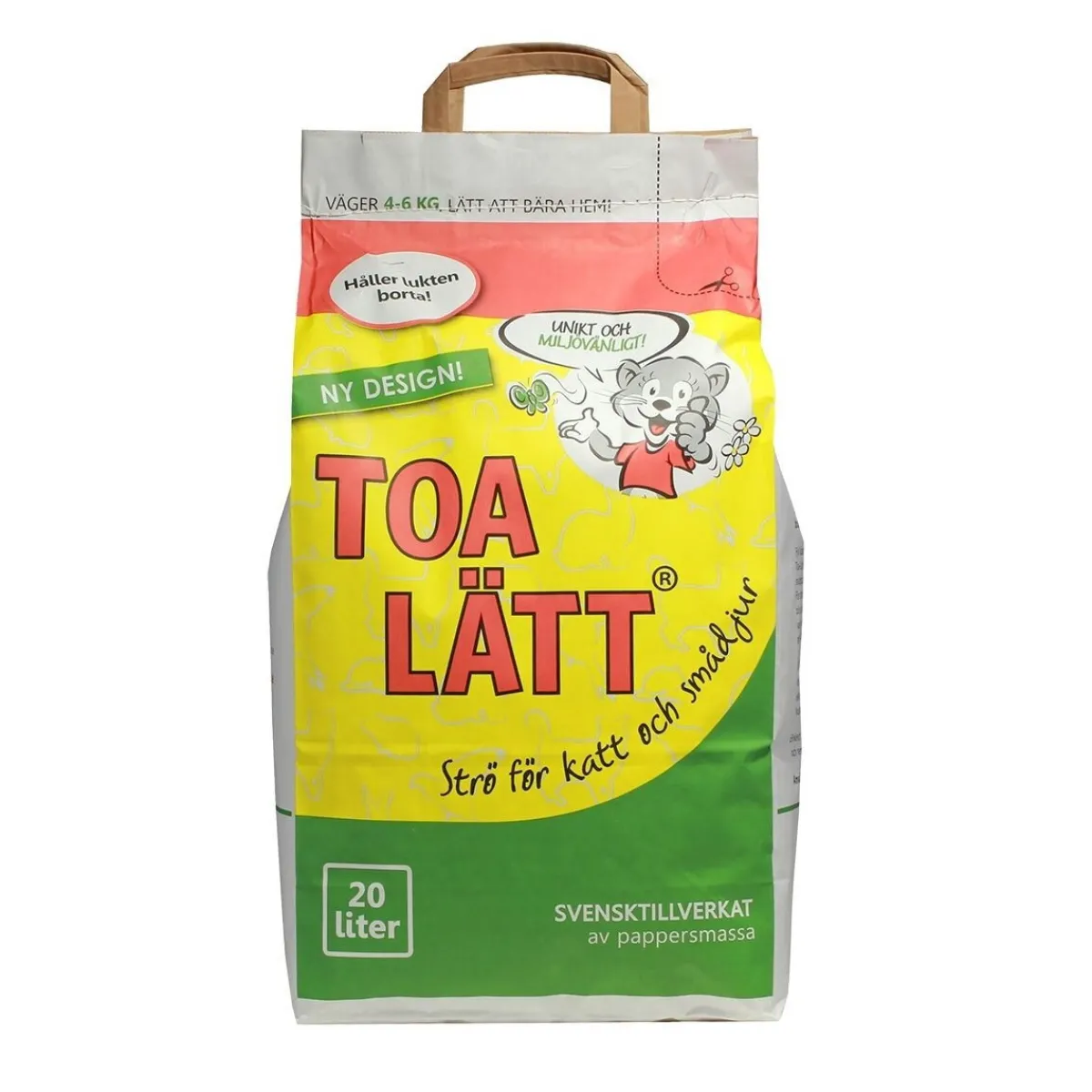 Toalätt Kissan Puupelletti Ja Paperipelletti|Hajustamaton Kissanhiekka*Paperipelletti Toa-lätt