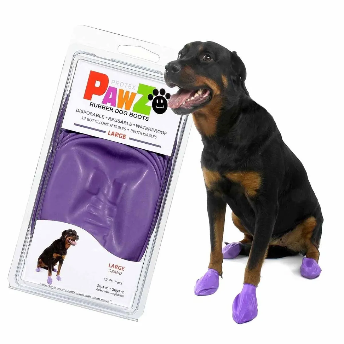 PawZ Koiran Vaatteet|Koiran Tossut*koiran suojatossut, 12 kpl