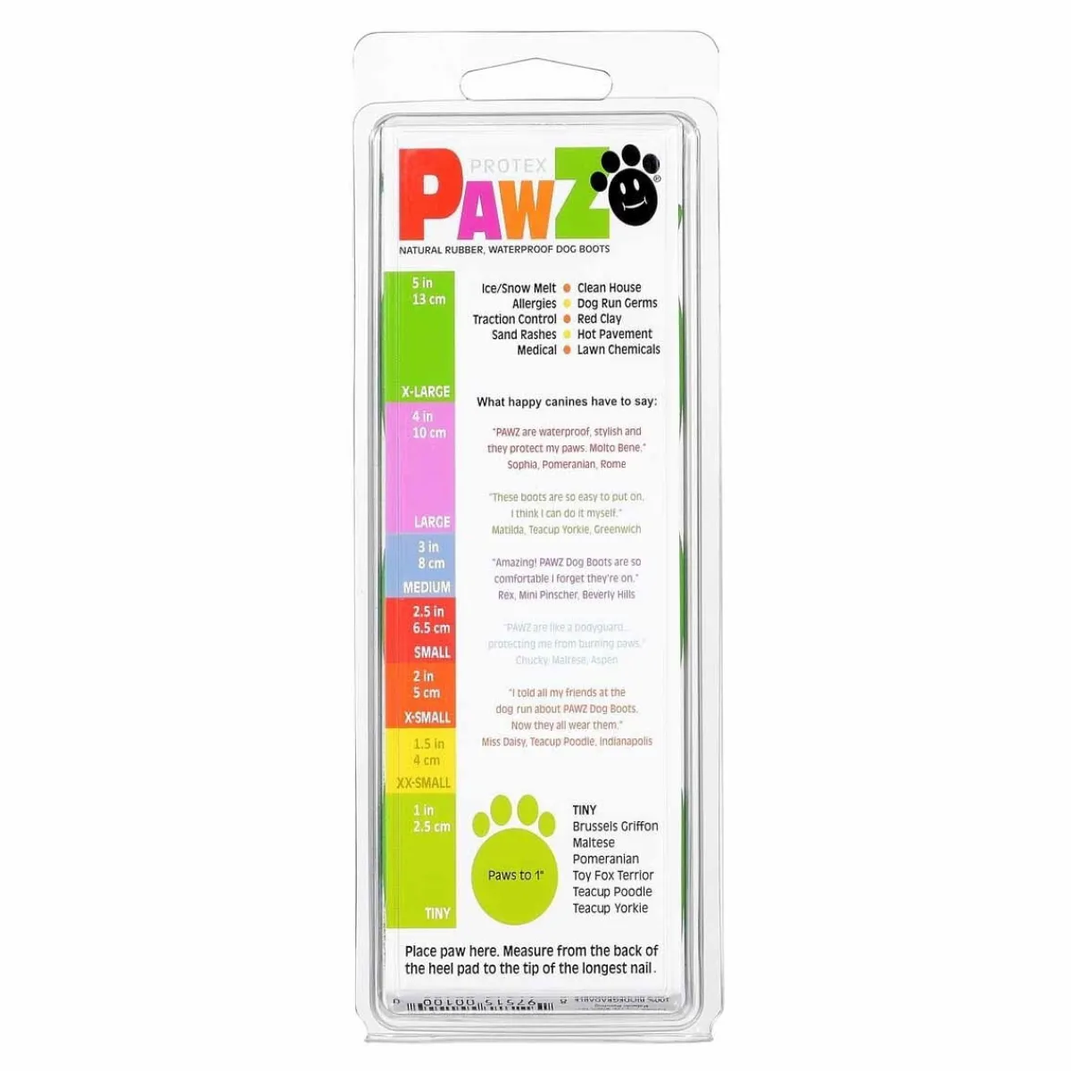 PawZ Koiran Vaatteet|Koiran Tossut*koiran suojatossut, 12 kpl