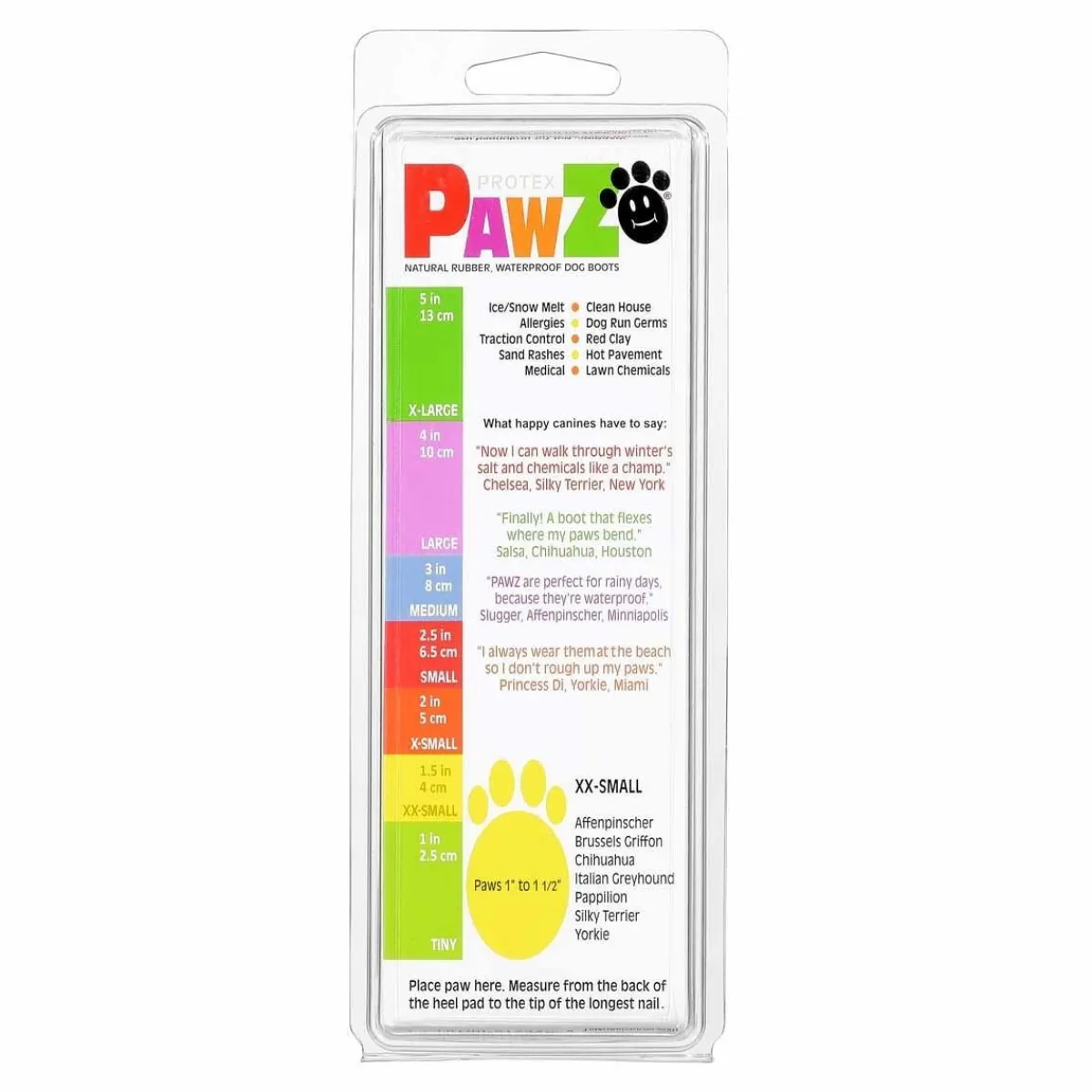 PawZ Koiran Vaatteet|Koiran Tossut*koiran suojatossut, 12 kpl