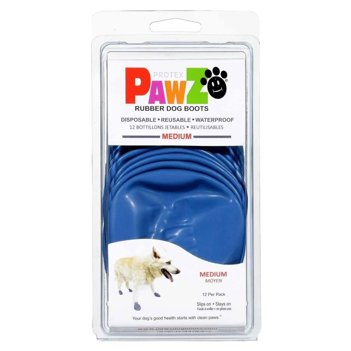PawZ Koiran Vaatteet|Koiran Tossut*koiran suojatossut, 12 kpl