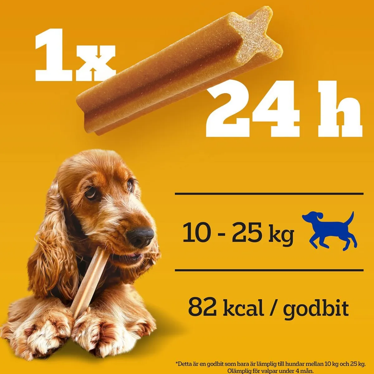 Pedigree Hammasherkut*Dentastix M 4x28-pack