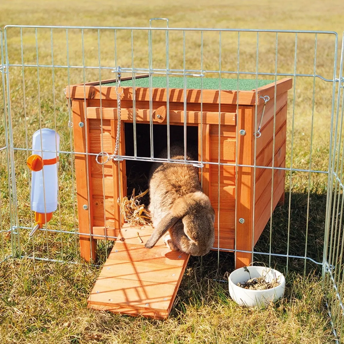 Trixie Pesäkopit Ja Häkin Sisustus|Pieneläinten Häkin Sisustus*Pesämökki Natura ruskea