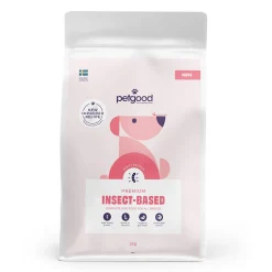Petgood Koiran Kuivaruoka*hyönteispohjainen premiumruoka pennulle