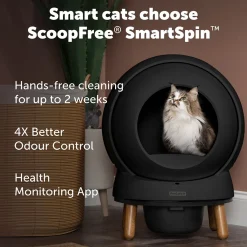 Petsafe Automaattiset Kissanvessat|Lemmikkiteknologia*SmartSpin -automaattinen kissanvessa, Musta