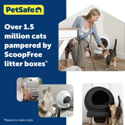Petsafe Automaattiset Kissanvessat|Lemmikkiteknologia*SmartSpin -automaattinen kissanvessa, Musta
