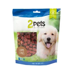 2Pets Pikkuherkut Ja Treeninamit|Pehmeät Koiran Herkut*Lampaanlihakuutiot