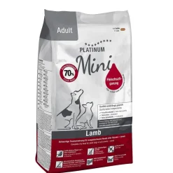 Platinum Koiran Kuivaruoka*Mini Adult Lamb+Rice 900 g