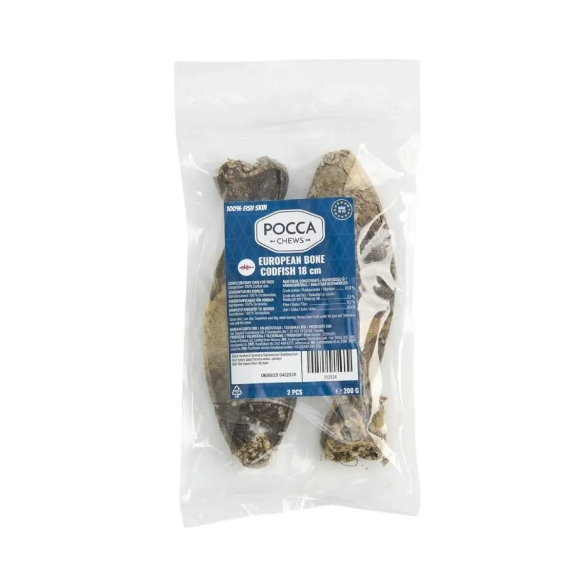Pocca Puruluut*European Bone Turskannahka 2 kpl 18 cm