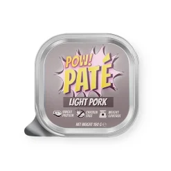 POW! Koiranruoat Erityistapeisiin|Light-Koiranruoka*Dog Light Pork Paté 150 g