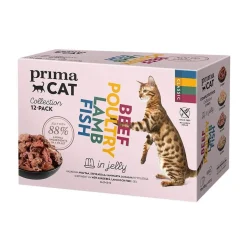 PrimaCat Kissan Märkäruoka*Classic Multipack hyytelössä 12 x 85 g