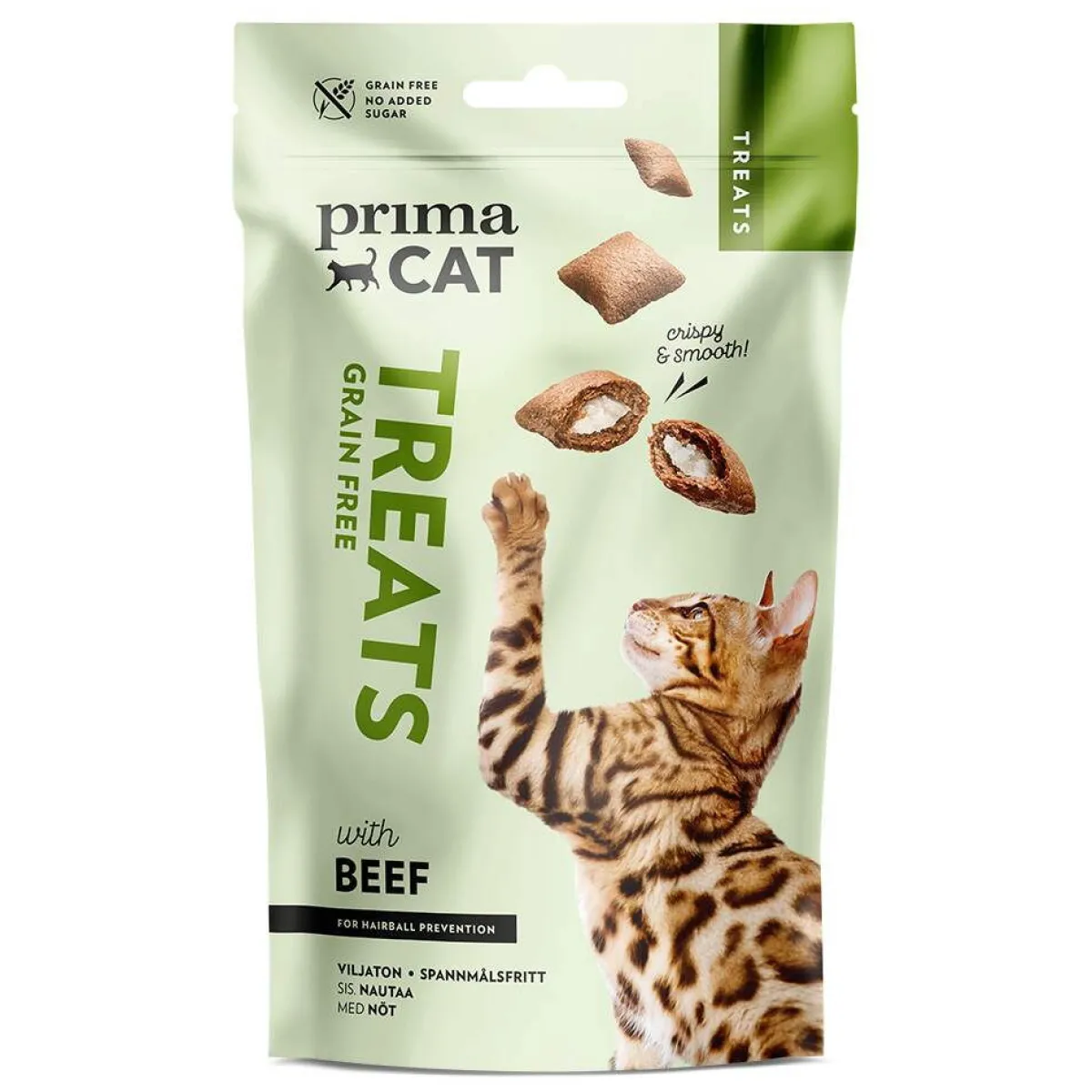 PrimaCat Funktionaaliset Kissanherkut|Uutuudet Kissoille*Prima Cat Crunchy Anti-hairball 40 g