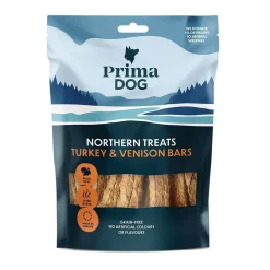 PrimaDog Pikkuherkut Ja Treeninamit|Tarjoukset Koirille*Northern Bars kalkkuna & peura 150 g