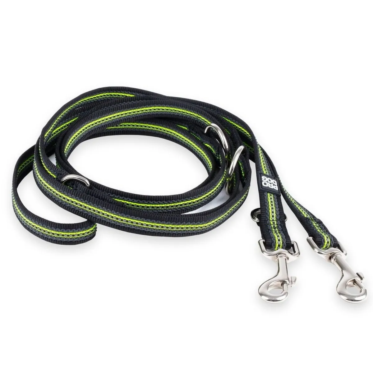Pro Dog Koiran Heijastimet Ja Valot|Koiran Hihnat Ja Flexit*Grip monitoimitalutin heijastimella neon
