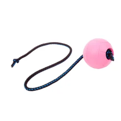 Pro Dog Koiran Vesilelut|Koiran Pallot Ja Heittolelut*Soft Rubber narupallo 60cm Turkoosi