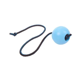 Pro Dog Koiran Vesilelut|Koiran Pallot Ja Heittolelut*Soft Rubber narupallo 60cm Turkoosi