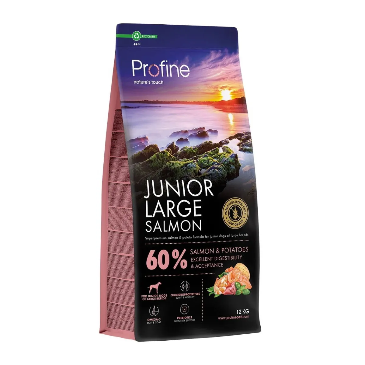 Profine Penturuoka|Koiran Kuivaruoka*Dog Junior Large Salmon 12kg