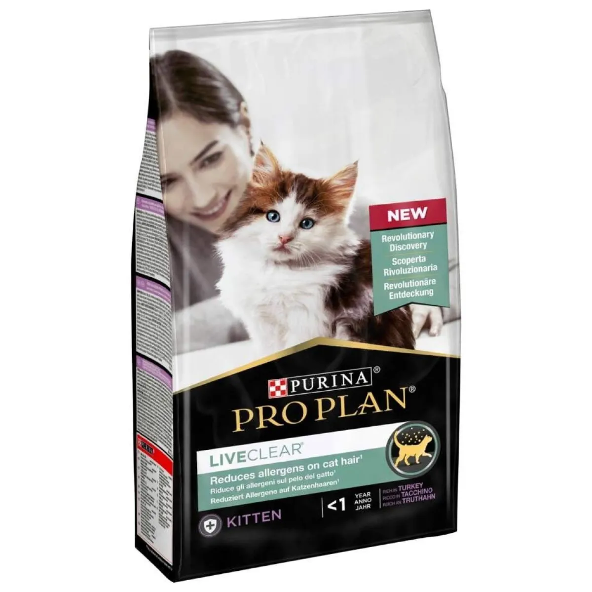 Purina Pro Plan Kissanpennun Ruoka|Kissan Kuivaruoka*ProPlan Cat Liveclear kitten kalkkuna 1,4kg