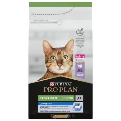Purina Pro Plan Seniorikissan Ruoka|Kissan Kuivaruoka*Pro Plan Sterilised Cat 7+ Turkey