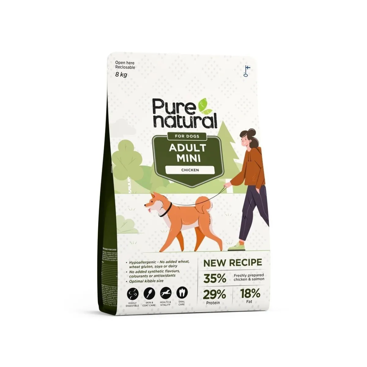 Purenatural Koiran Kuivaruoka|Koiran Kuivaruoka*Adult Dog Mini