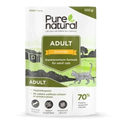 Purenatural Kissan Märkäruoka*Adult kana, 100g