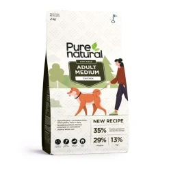 Purenatural Koiran Kuivaruoka|Kotimainen Koiranruoka*Adult Medium