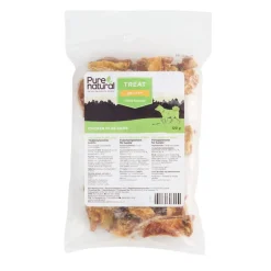 Purenatural Täyslihaherkut|Koiranpennun Herkut*Broilerin Fileelastu 120 g