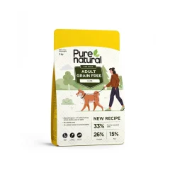 Purenatural Koiran Kuivaruoka|Kotimainen Koiranruoka*Dog Adult Grain Free Lamb
