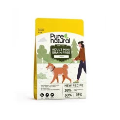Purenatural Koiran Kuivaruoka|Koiran Kuivaruoka*Dog Grain Free Adult Mini Turkey
