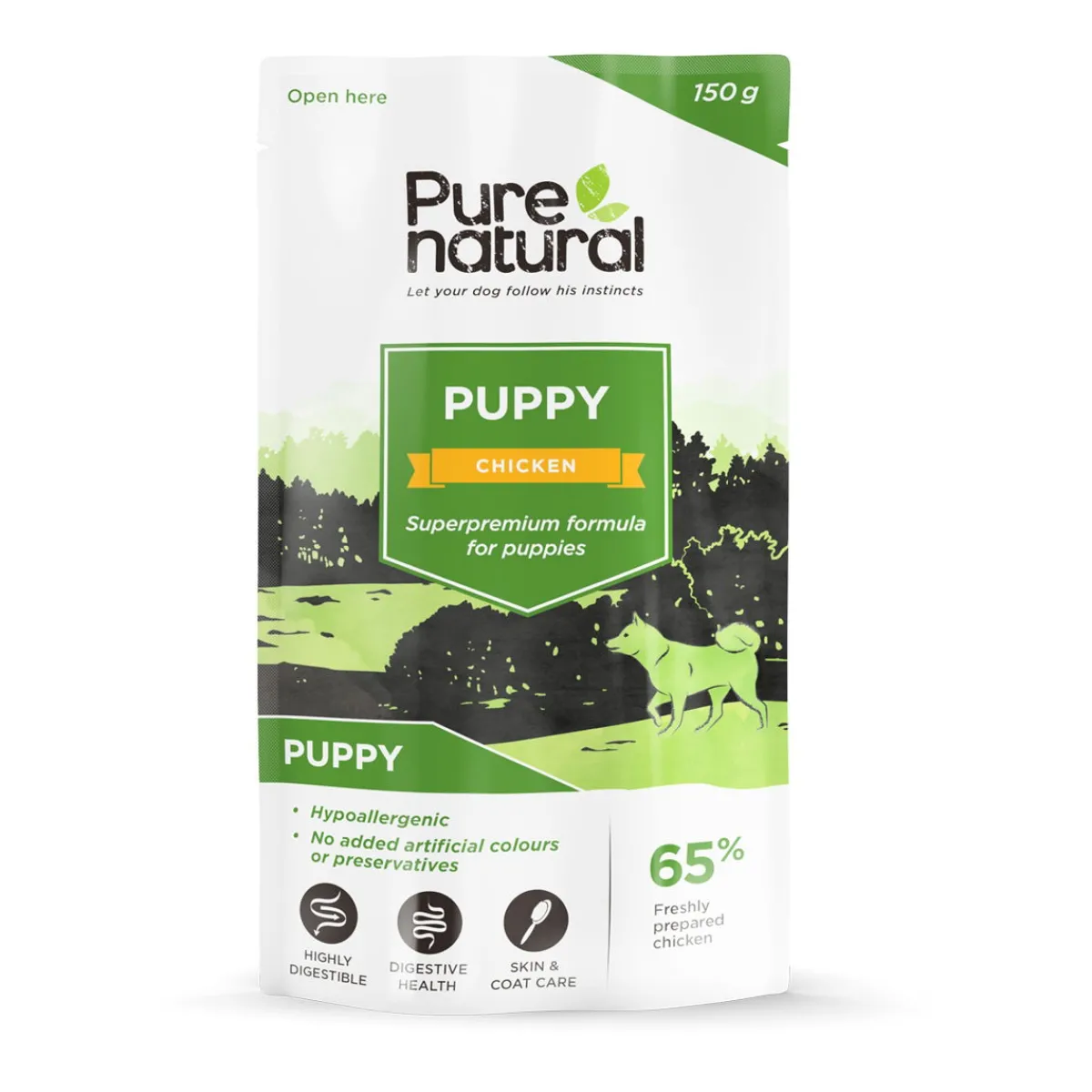 Purenatural Penturuoka|Penturuoka*Puppy kana & riisi, 150g