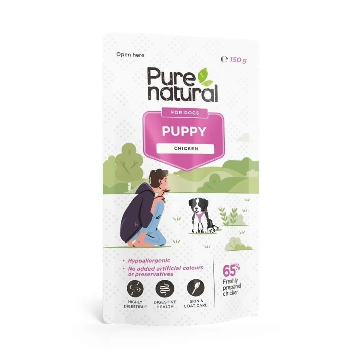 Purenatural Penturuoka|Penturuoka*Puppy kana & riisi, 150g