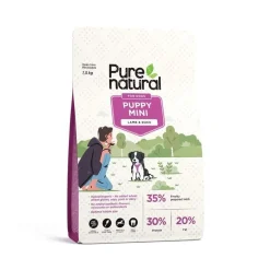 Purenatural Koiran Kuivaruoka|Kotimainen Koiranruoka*Puppy Mini 1,5 kg