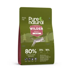 Purenatural Kissan Kuivaruoka|Kotimainen Kissanruoka*Wilder Cat Adult Red Meat