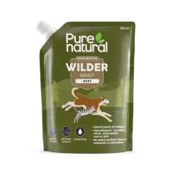 Purenatural Ruokinnan Monipuolistaminen|Ruokalisukkeet*Wilder -luuliemi, nauta 350 ml