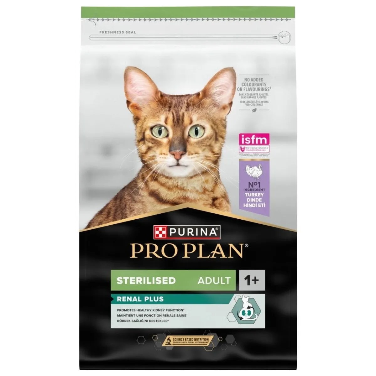 Purina Pro Plan Kissan Kuivaruoka|Kissan Erikoisruoat*Sterilised Adult 1+ RENAL PLUS kalkkuna