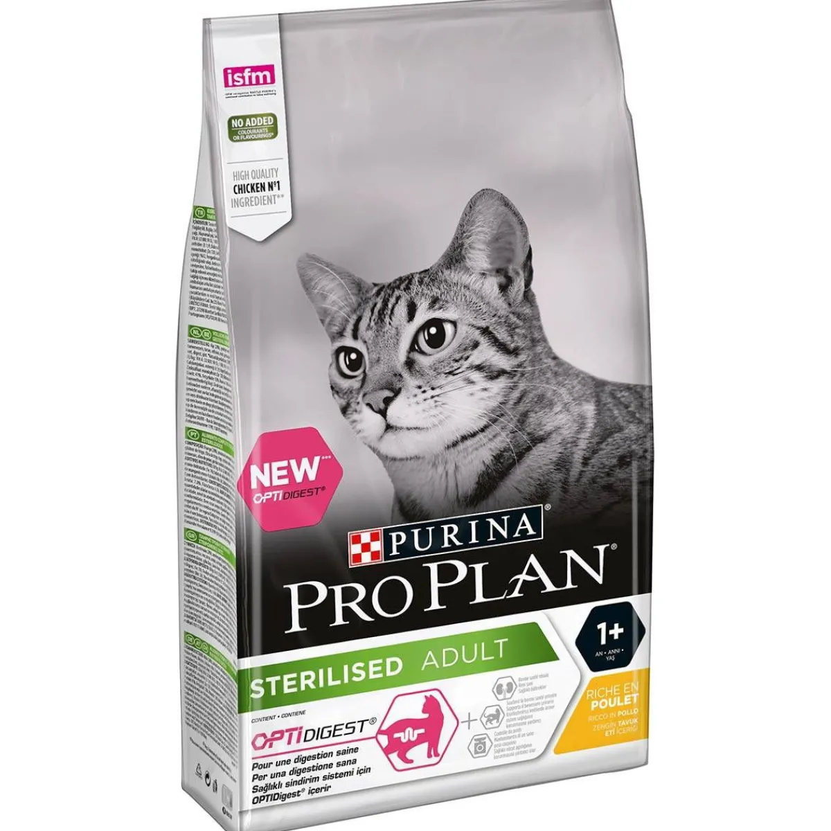 Purina Pro Plan Kissan Kuivaruoka|Kissan Erikoisruoat*Sterilised Adult 1+ Delicate Digestion kana