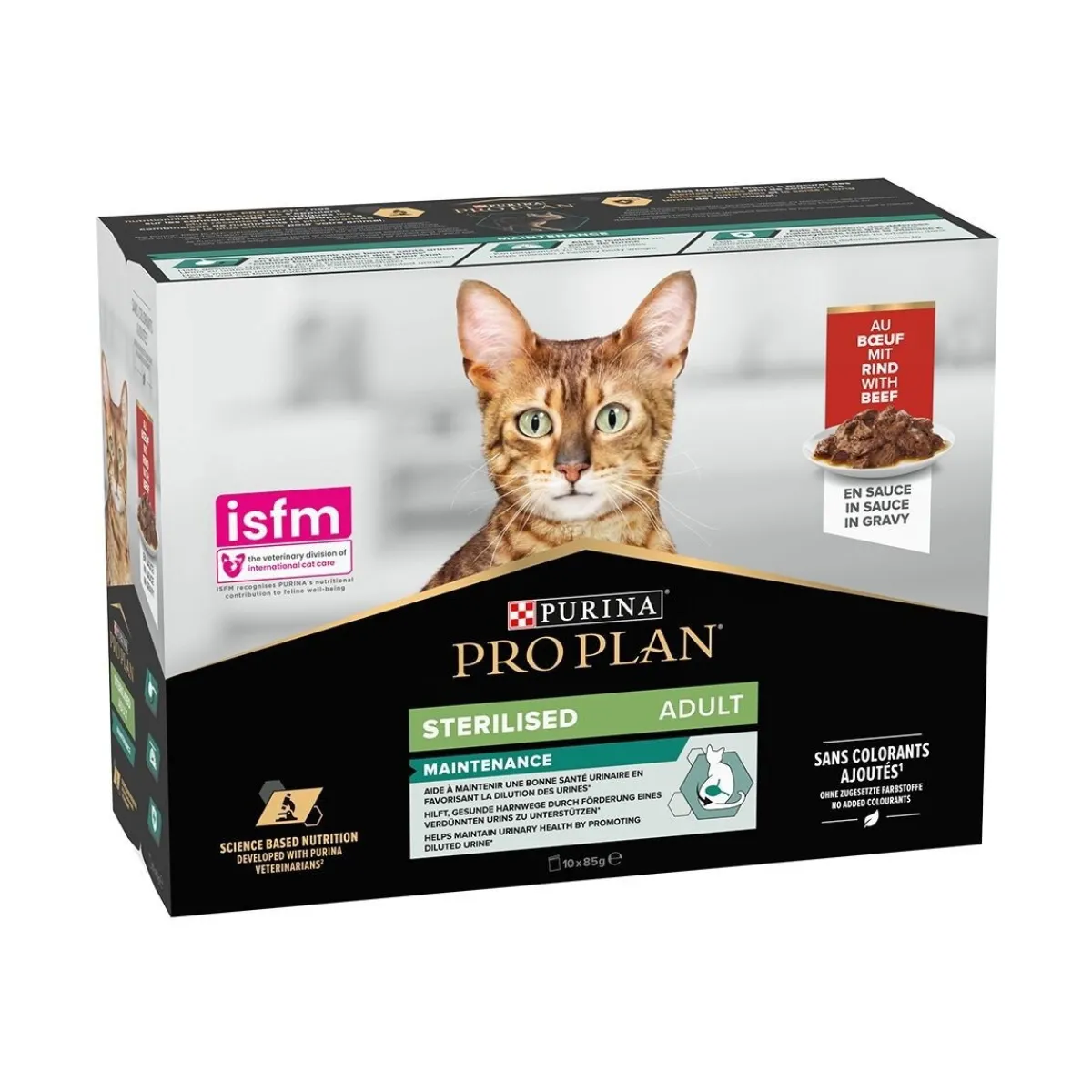 Purina Pro Plan Kissan Märkäruoka*Sterilised Beef 10x85g