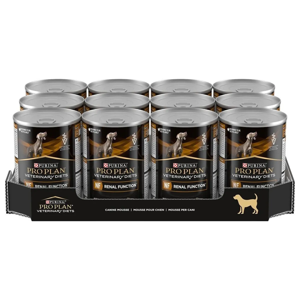Purina Veterinary Diets Koiran Eläinlääkäriruoka|Koiran Munuaisten Vajaatoiminta*Purina Pro Plan Veterinary Diets Canine Adult NF Renal Function Mousse 400 g
