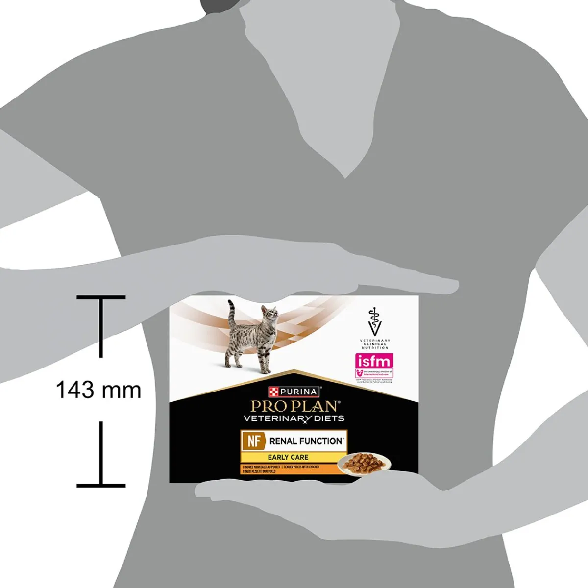 Purina Veterinary Diets Kissan Märkäruoka|Kissan Erikoisruoka*Purina Pro Plan Veterinary Diets Feline NF Renal Function Early Care Chicken 10x85 g